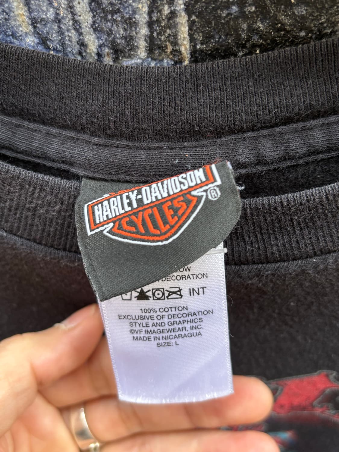 할리데이비슨 빈티지 MAD RIDE 티셔츠 상품이미지4