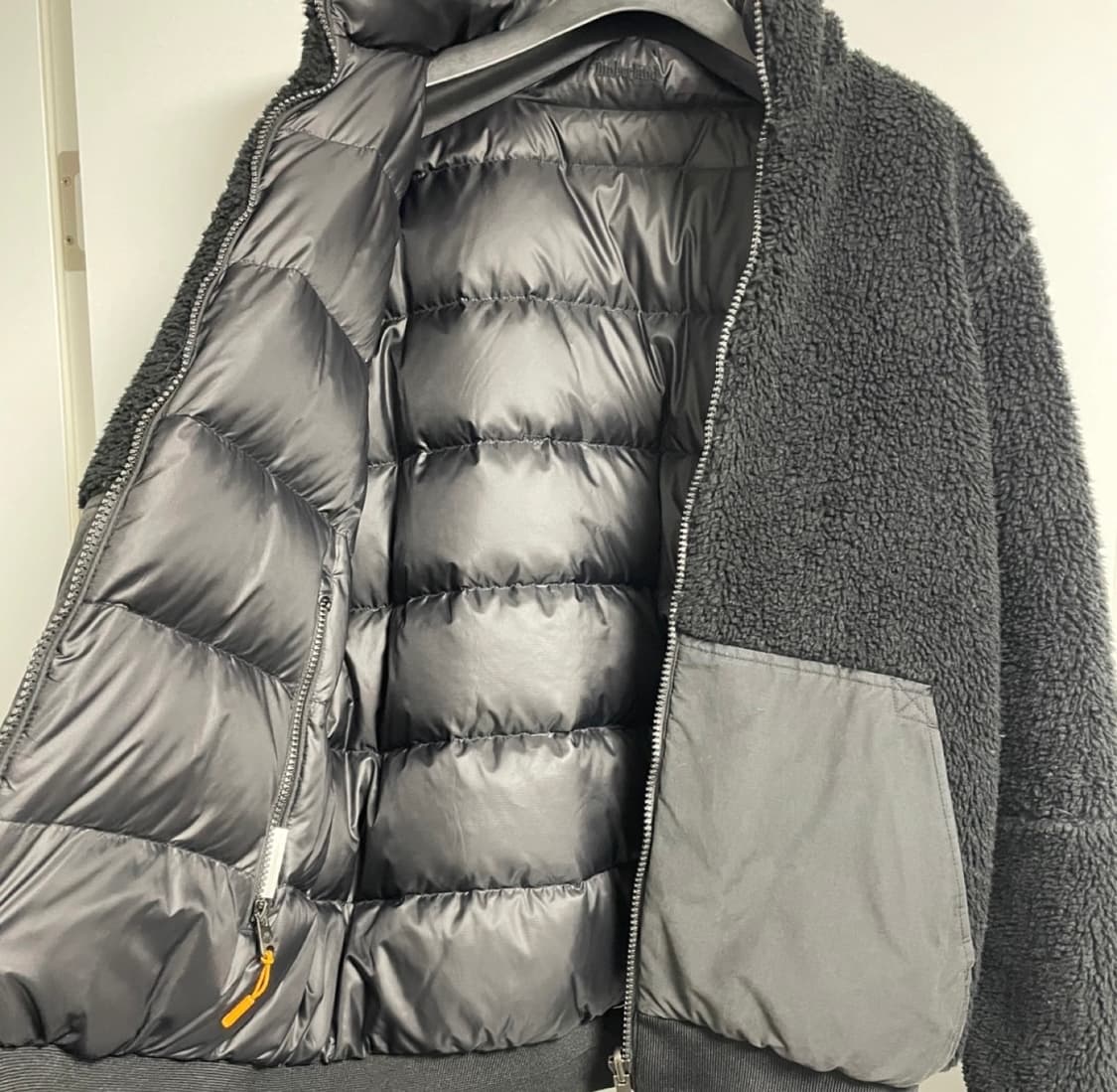 팀버랜드 리버시블 패딩 후리스 XL  상품이미지5