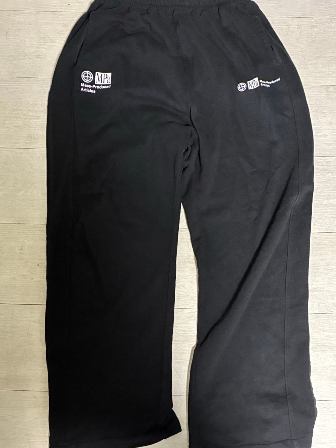[M] 플라스틱 프로덕트 MPa 스웨트팬츠 블랙 상품이미지5