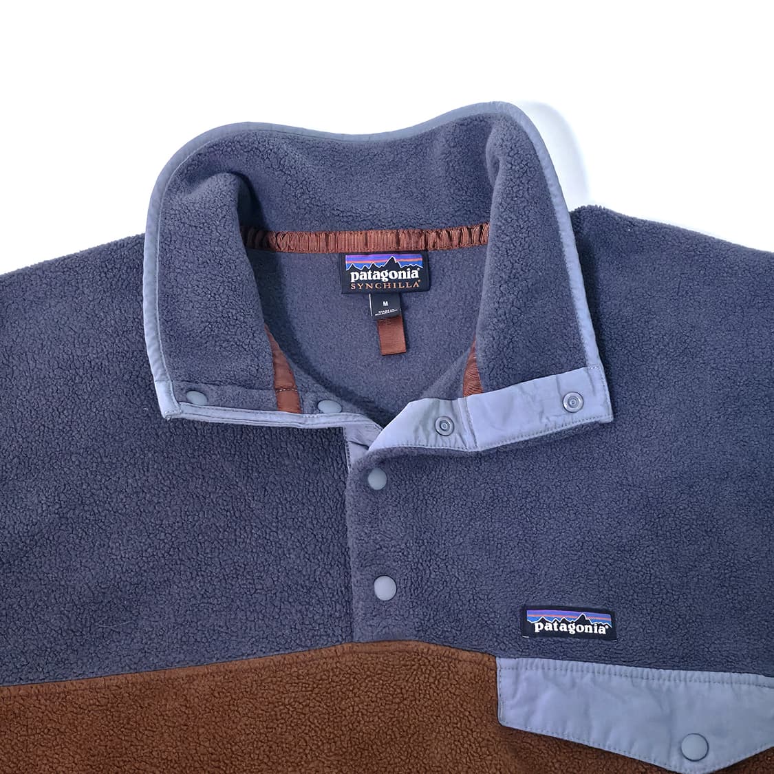 [M] 파타고니아 신칠라 스냅티 사틴 레드 상품이미지4