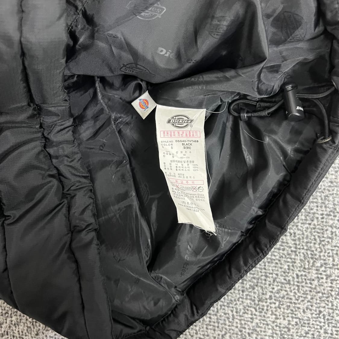 <디키즈 다운 베스트 경량 조끼> No.1277 상품이미지8