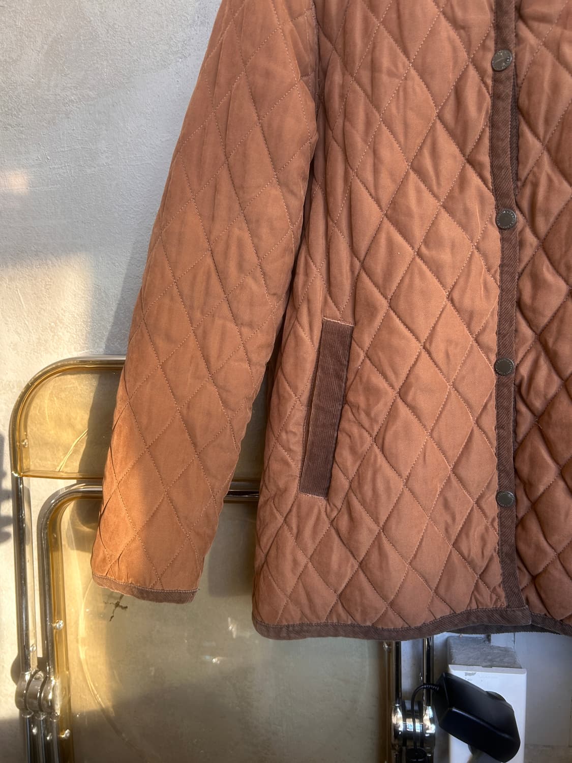 Zootie 퀄팅 후드 경량패딩  상품이미지3