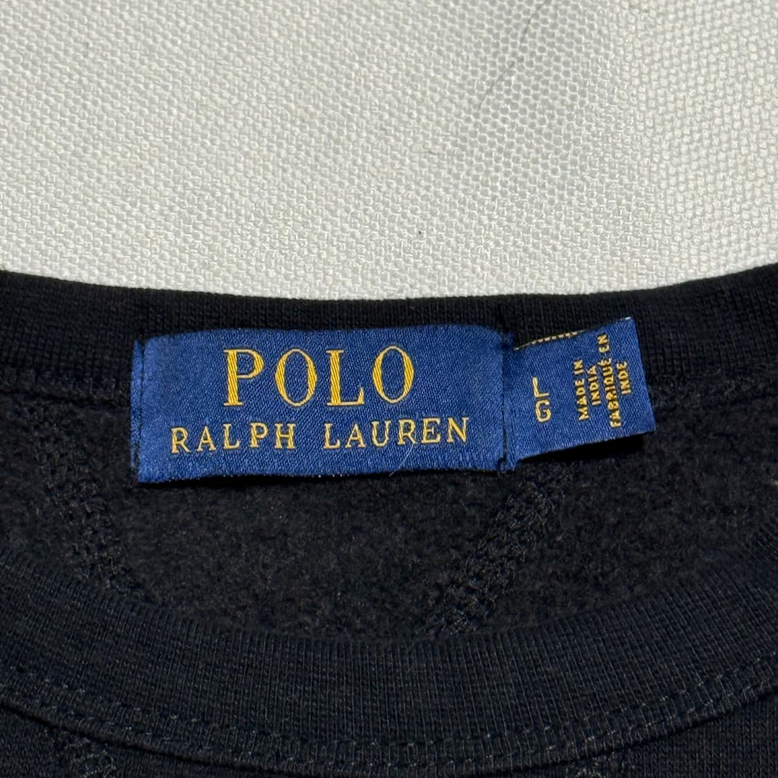 L 폴로랄프로렌 블랙 맨투맨 상품이미지4
