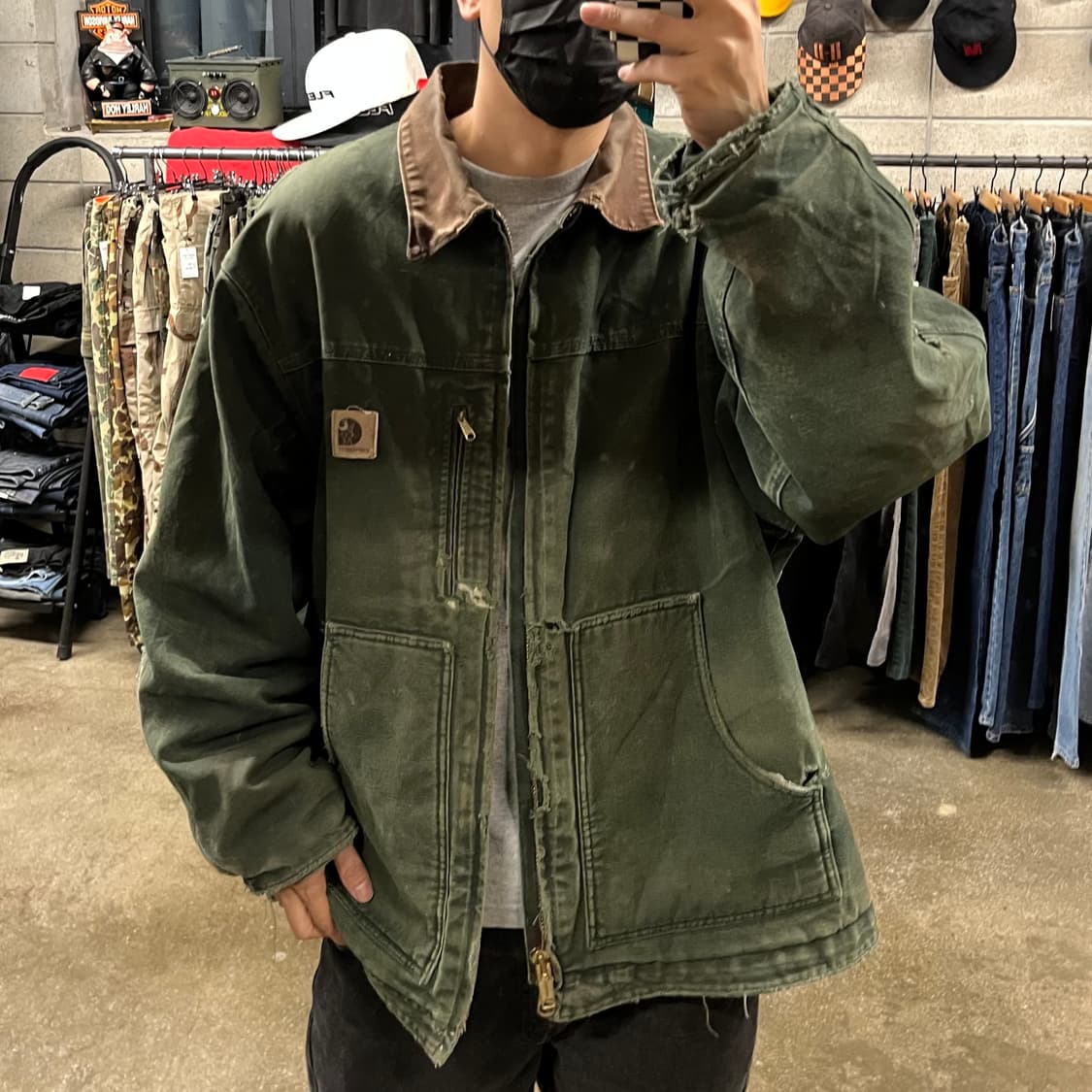 Carhartt C61 쉐르파 워크 자켓 (115) 상품이미지7