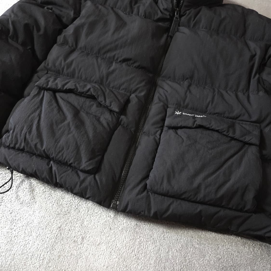 스노우피크 여성 우먼스 유틸리티 구스다운 패딩 S 블랙 상품이미지5