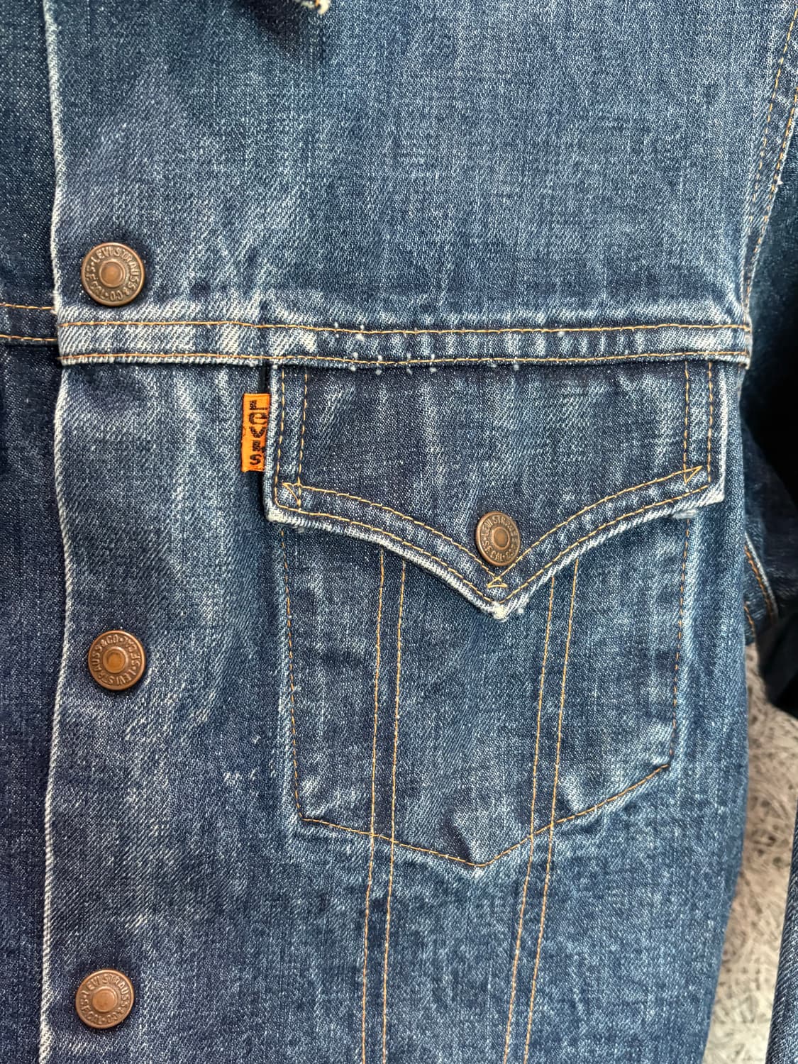 70-80s 리바이스 오렌지탭 트러커자켓 상품이미지2