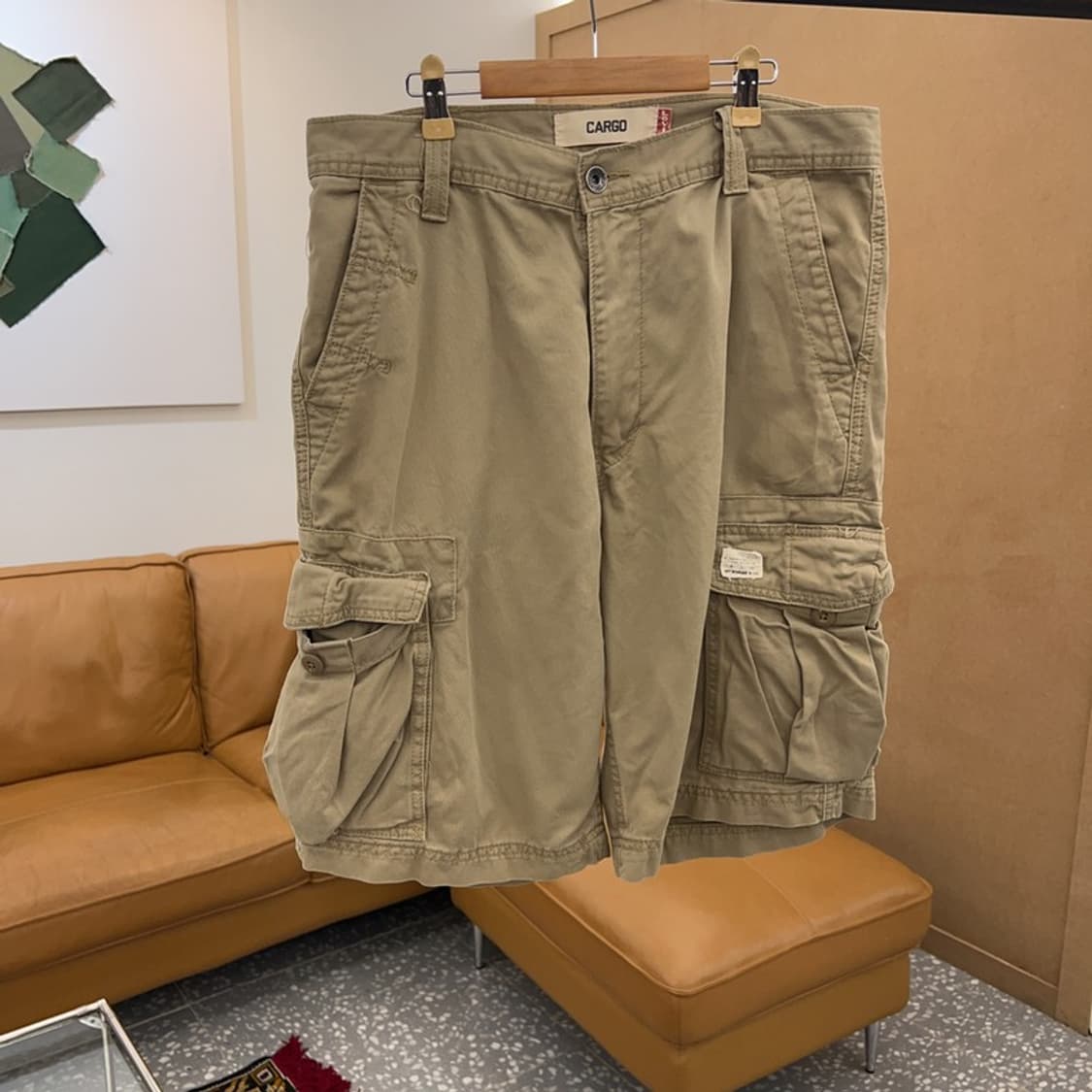 리바이스 CARGO 카고팬츠 반바지 32인치 C04810  상품이미지1