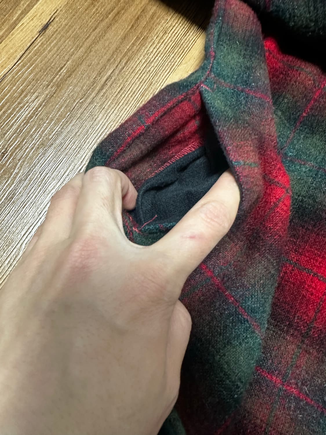 [XL] LL BEAN 체크 울자켓  상품이미지5