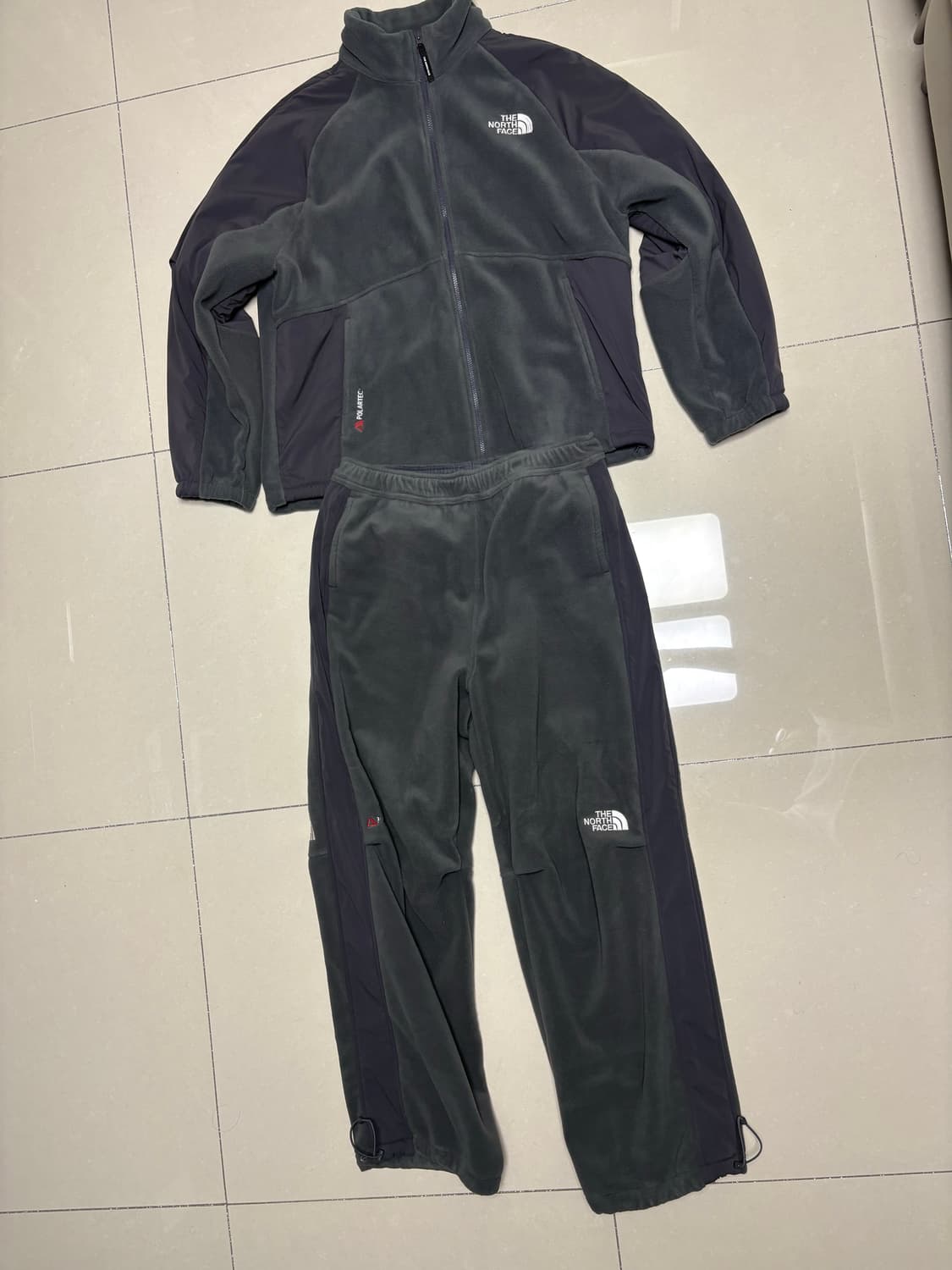 노스페이스 밴프 플리스 셋업 상의 (xxl) 하의(xl) 상품이미지1