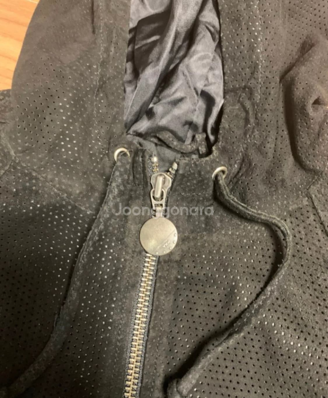 프랑스구매 아디다스 오리지널 스웨이드 펀칭 백로고 블루종 상품이미지2