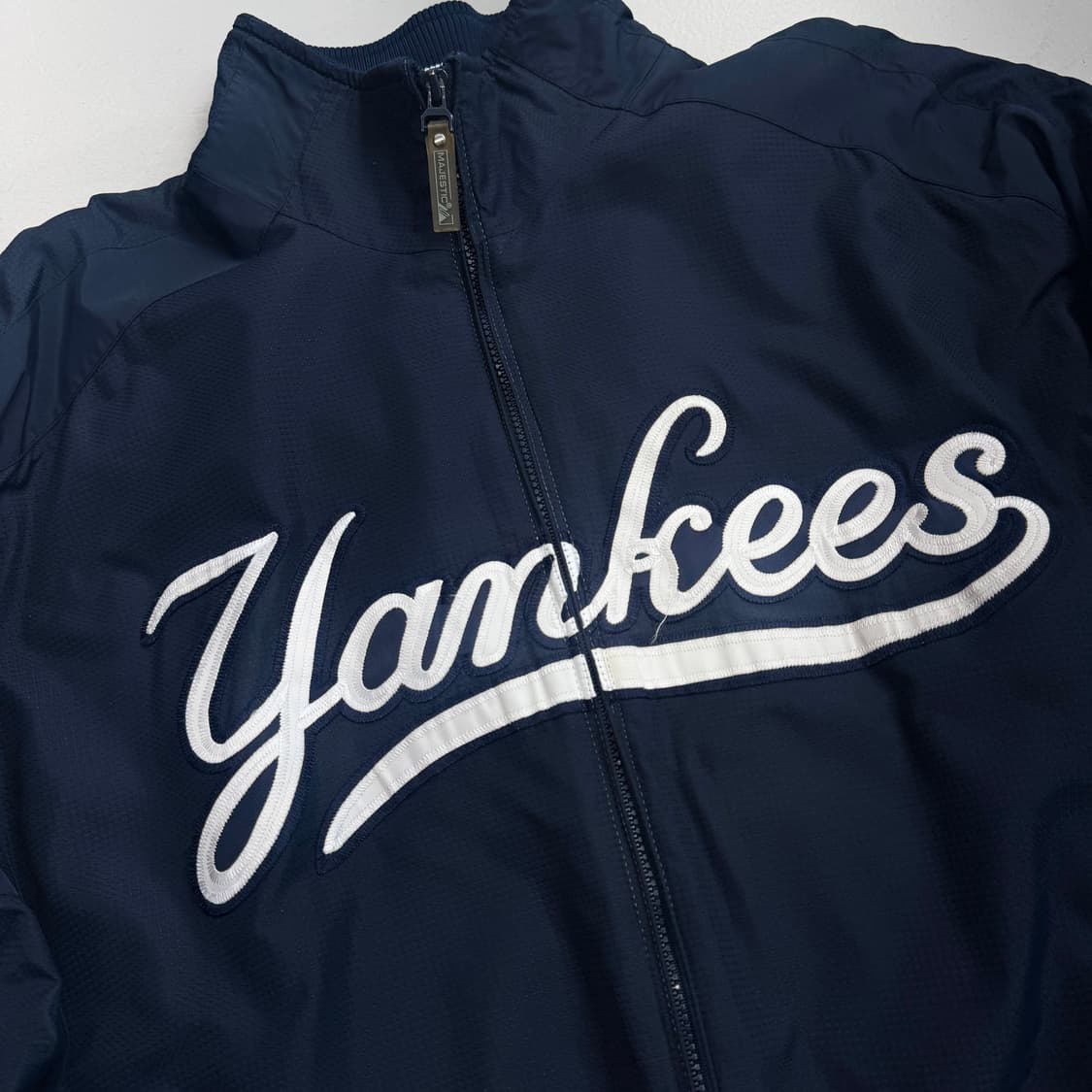 *오왼실착* 마제스틱 양키스 베이스볼 올드스쿨 점퍼 자켓 상품이미지3