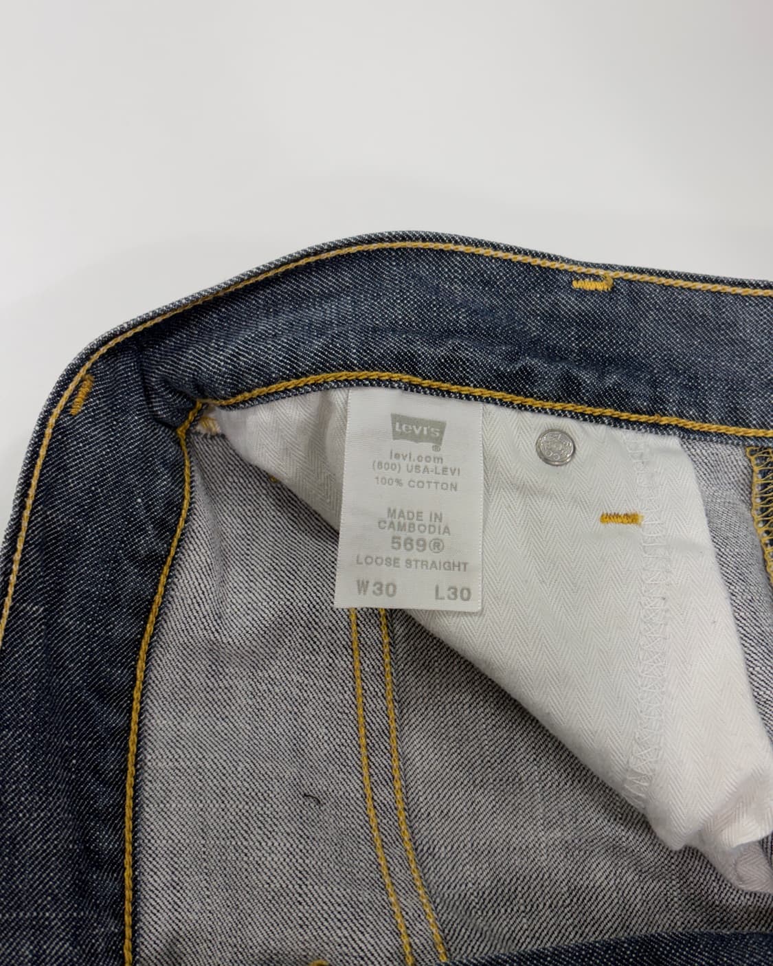 [30인치]리바이스 Levi's 569 루즈 스트레이트 데님 팬츠 상품이미지10