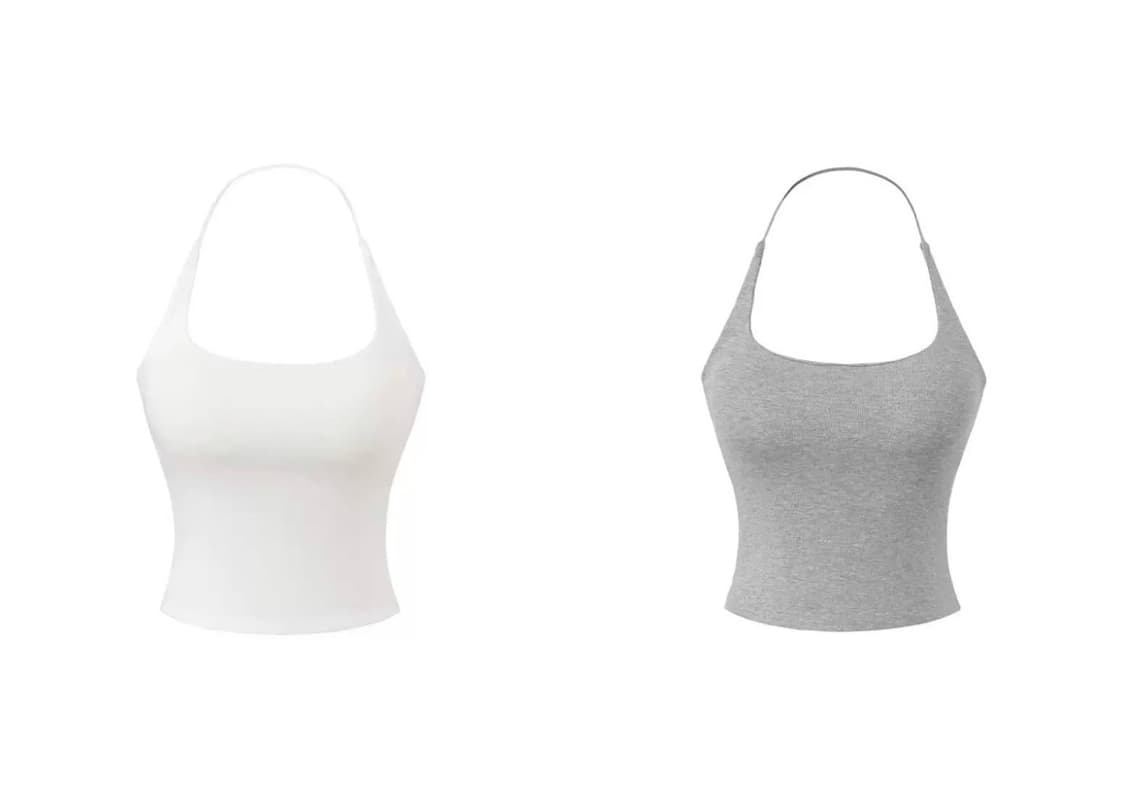 이사야클로딩 홀터넥나시 니트 세트 상품이미지2