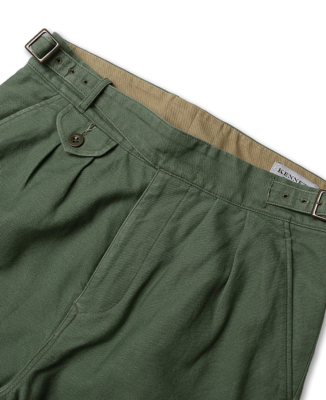케네스 필드 [Kenneth Field] 올리브 코튼 테이퍼드 구르카팬츠 상품이미지3