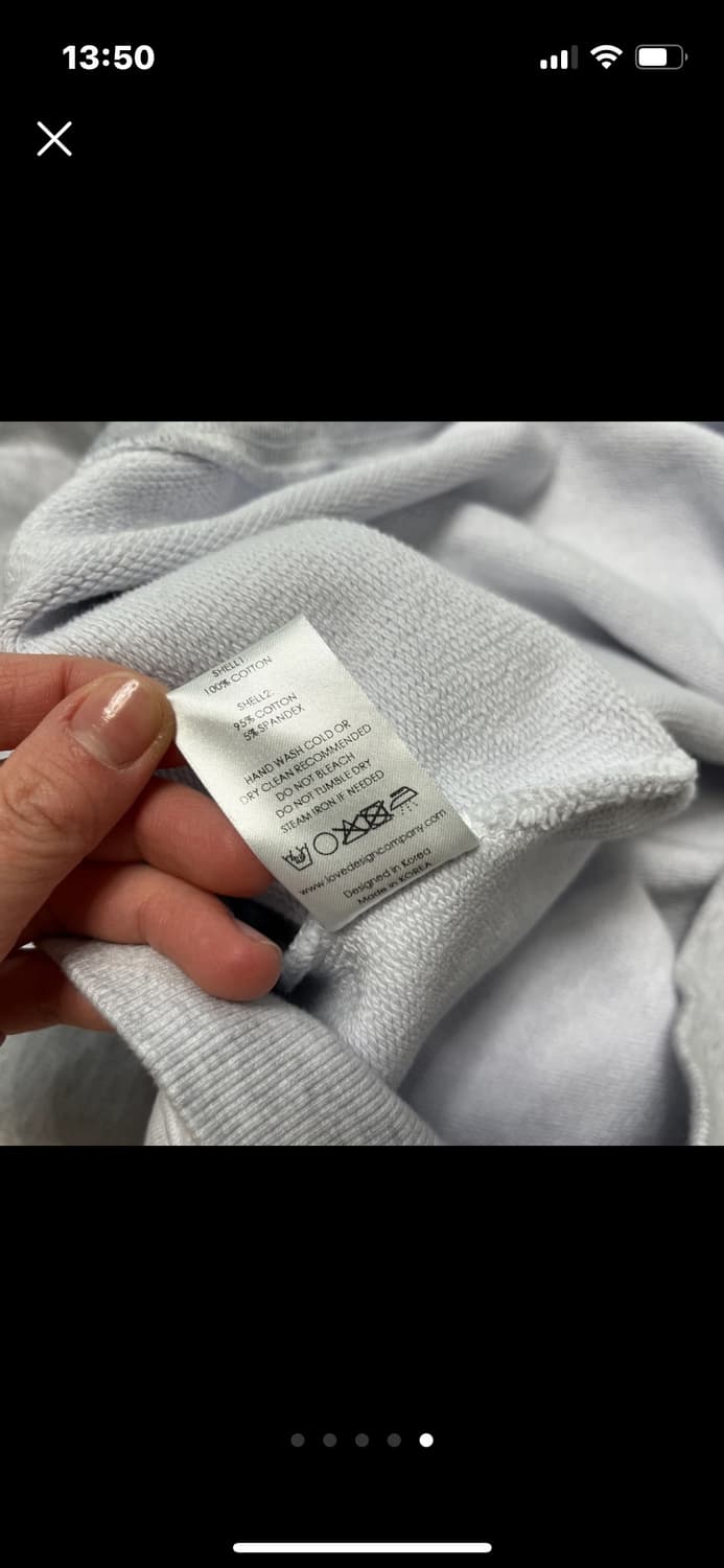 러브디자인컴퍼니 스웨트셔츠 상품이미지5