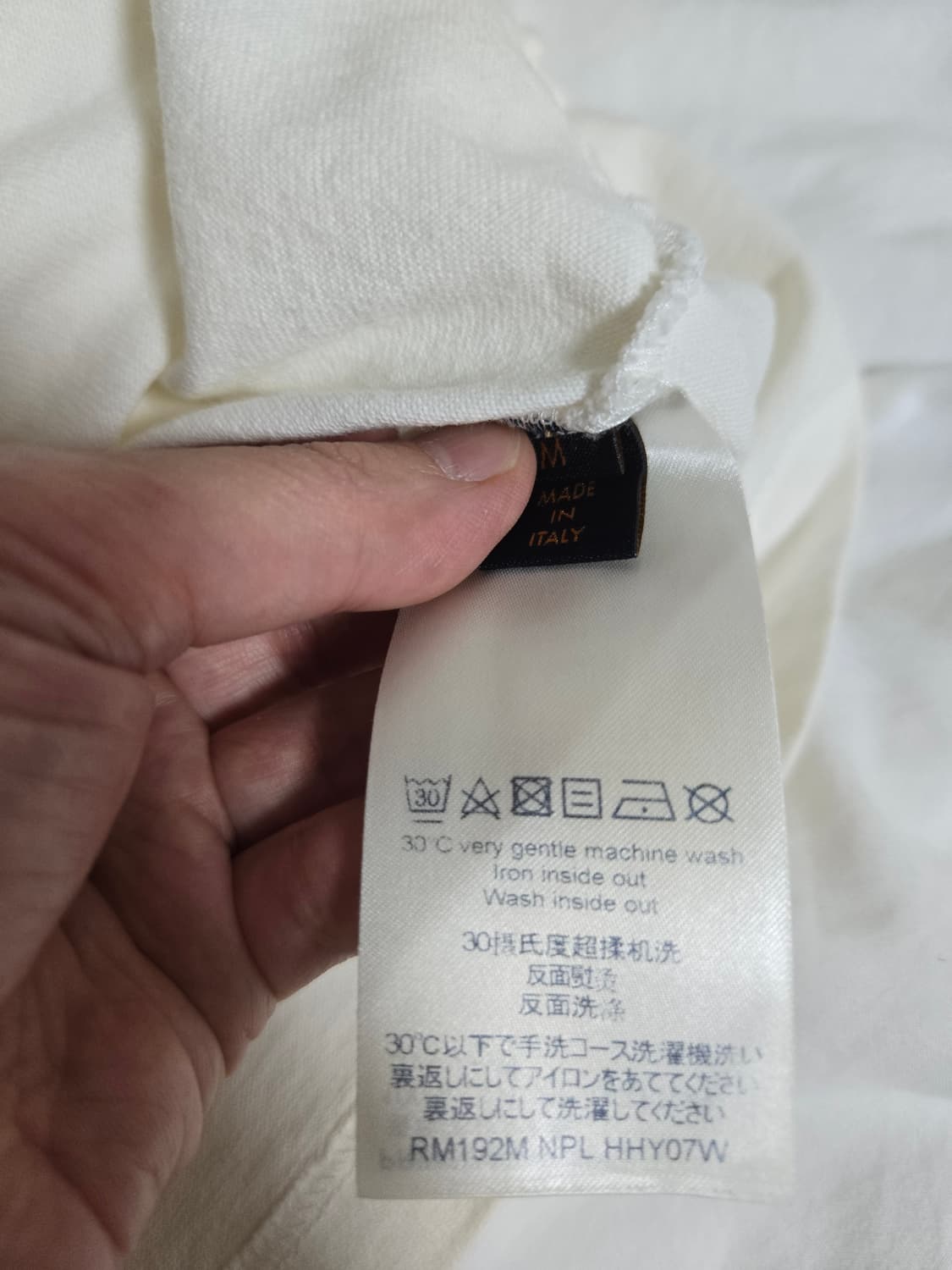 정품 루이비통 반팔티 M 상품이미지10