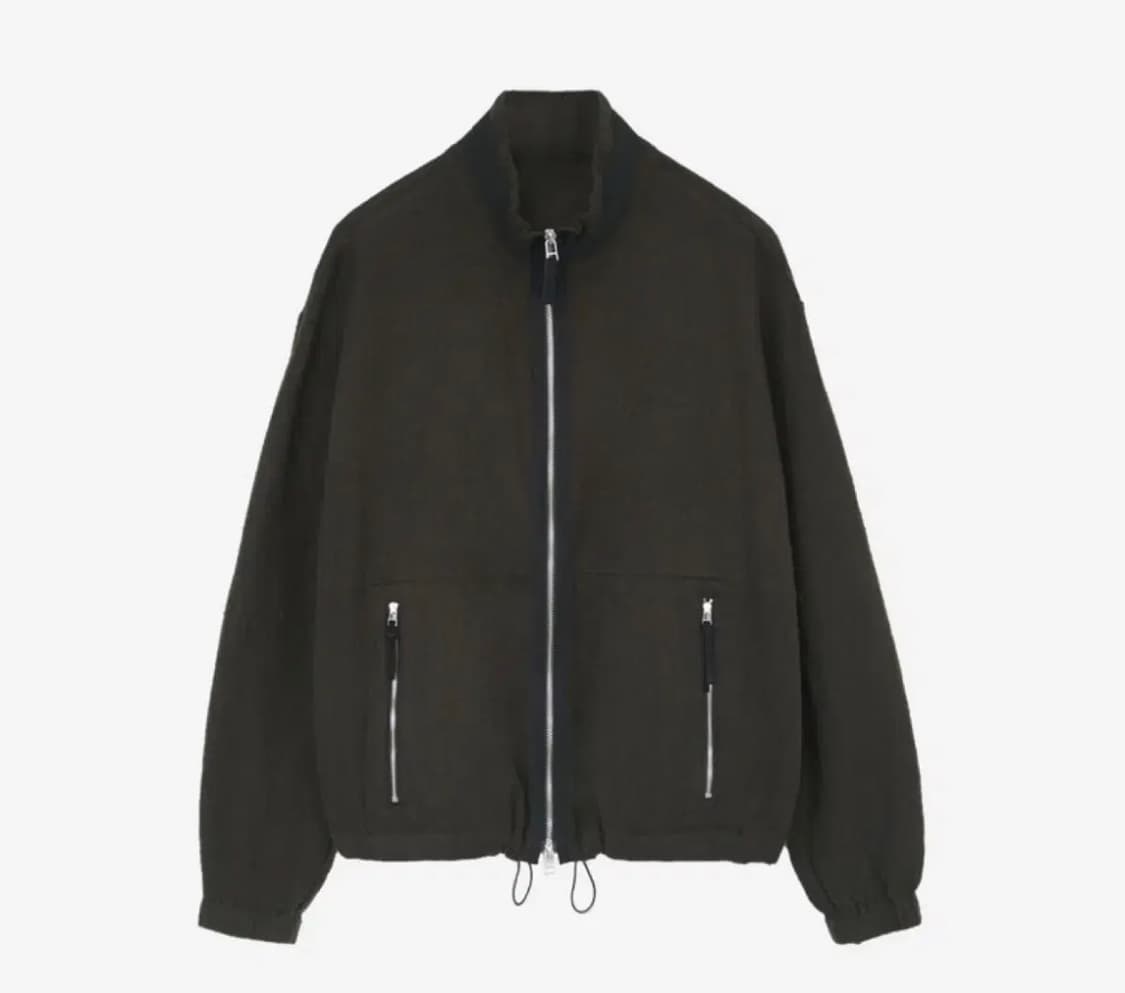 [2] 폴리테루 보일드 울 트랙 자켓 올리브 상품이미지1