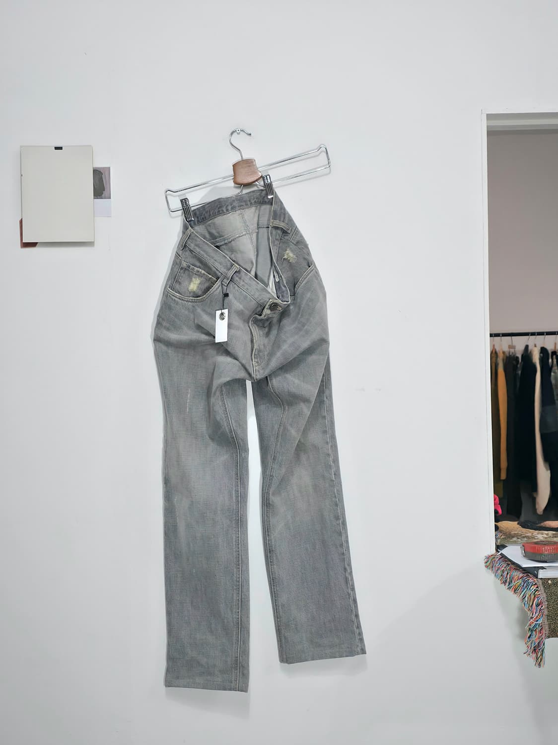 Nicolo Ceschi Berrini Washed denim pants 상품이미지1