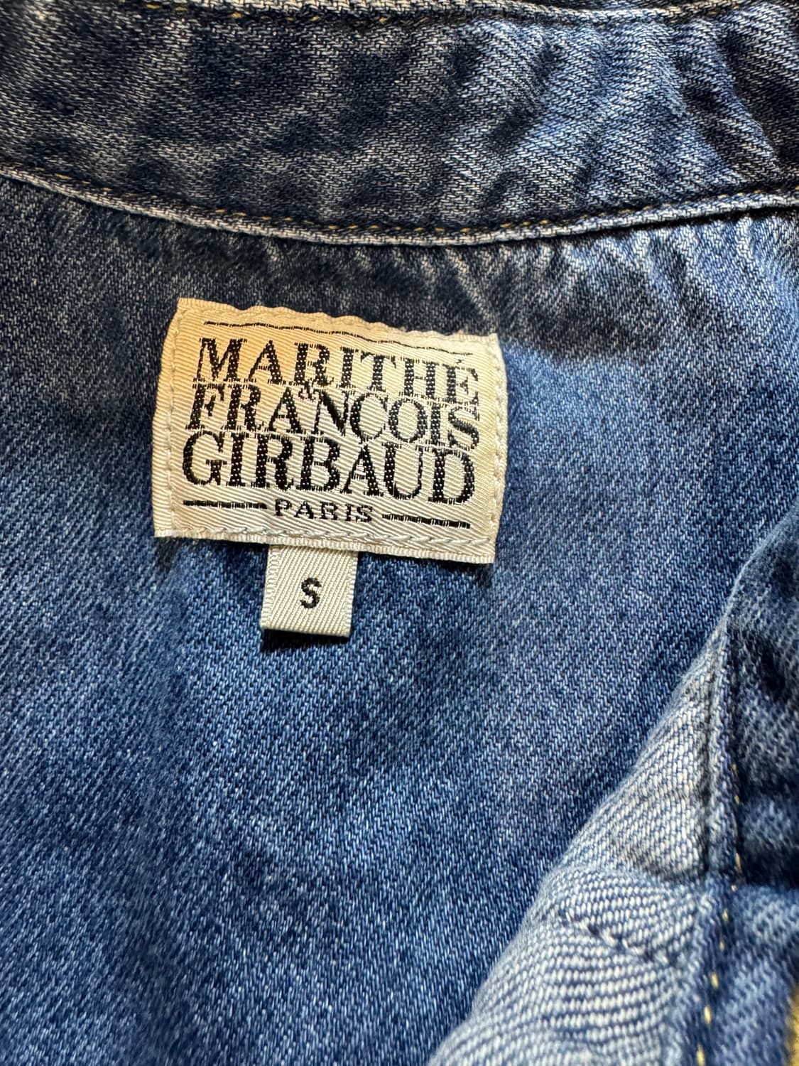 마리떼프랑소와저버 데님 셔츠 상품이미지3