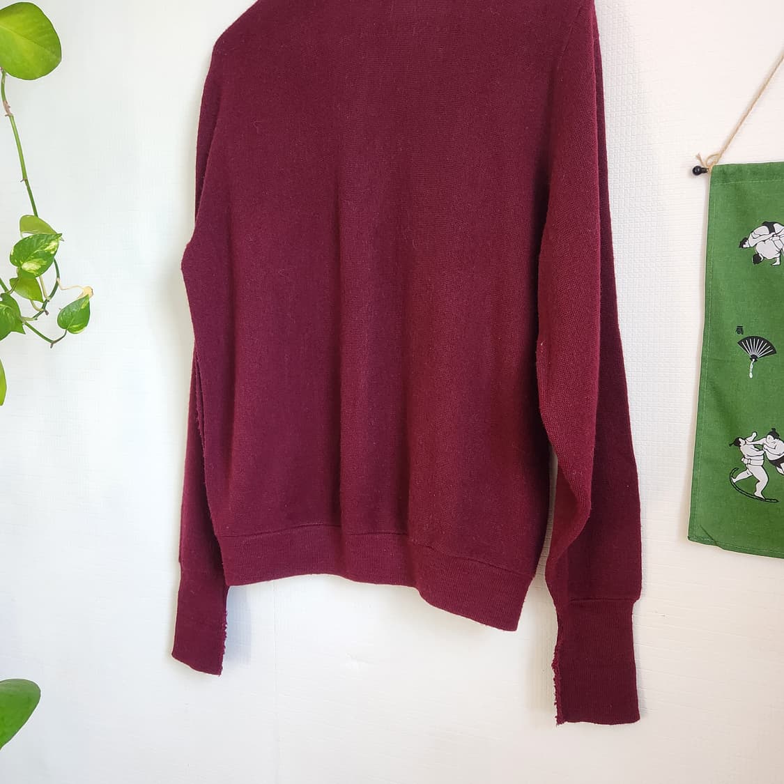 80's 시어즈 브라긴 드래곤 오올론 가디건(USAmade) 상품이미지7