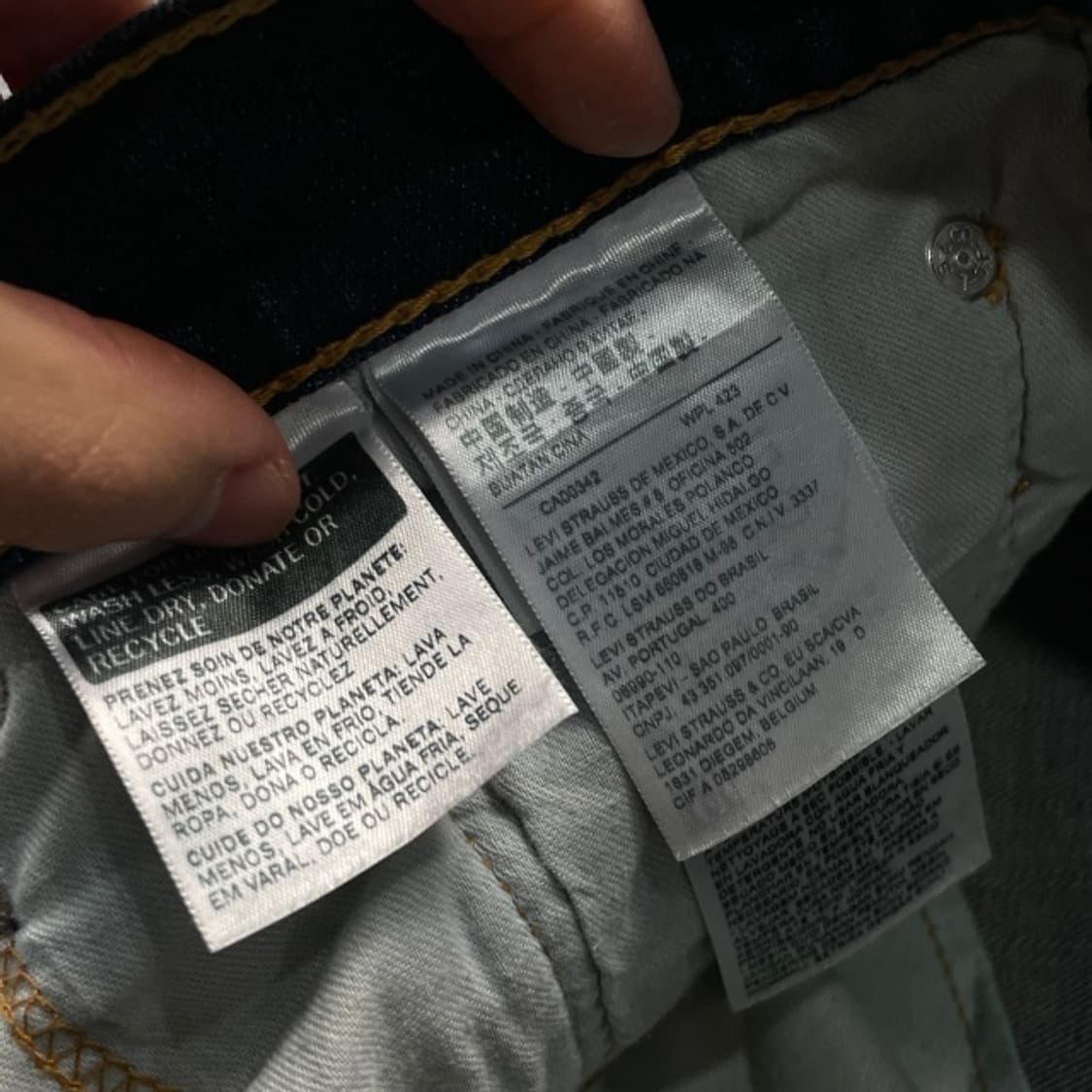 32 리바이스 511 청바지 상품이미지3