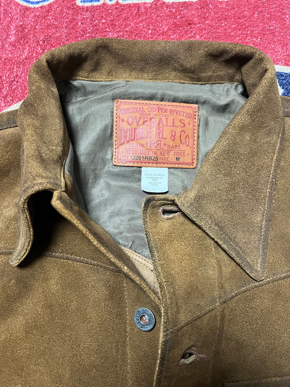 더블알엘 (RRL) 러프아웃 스웨이드 자켓 상품이미지3