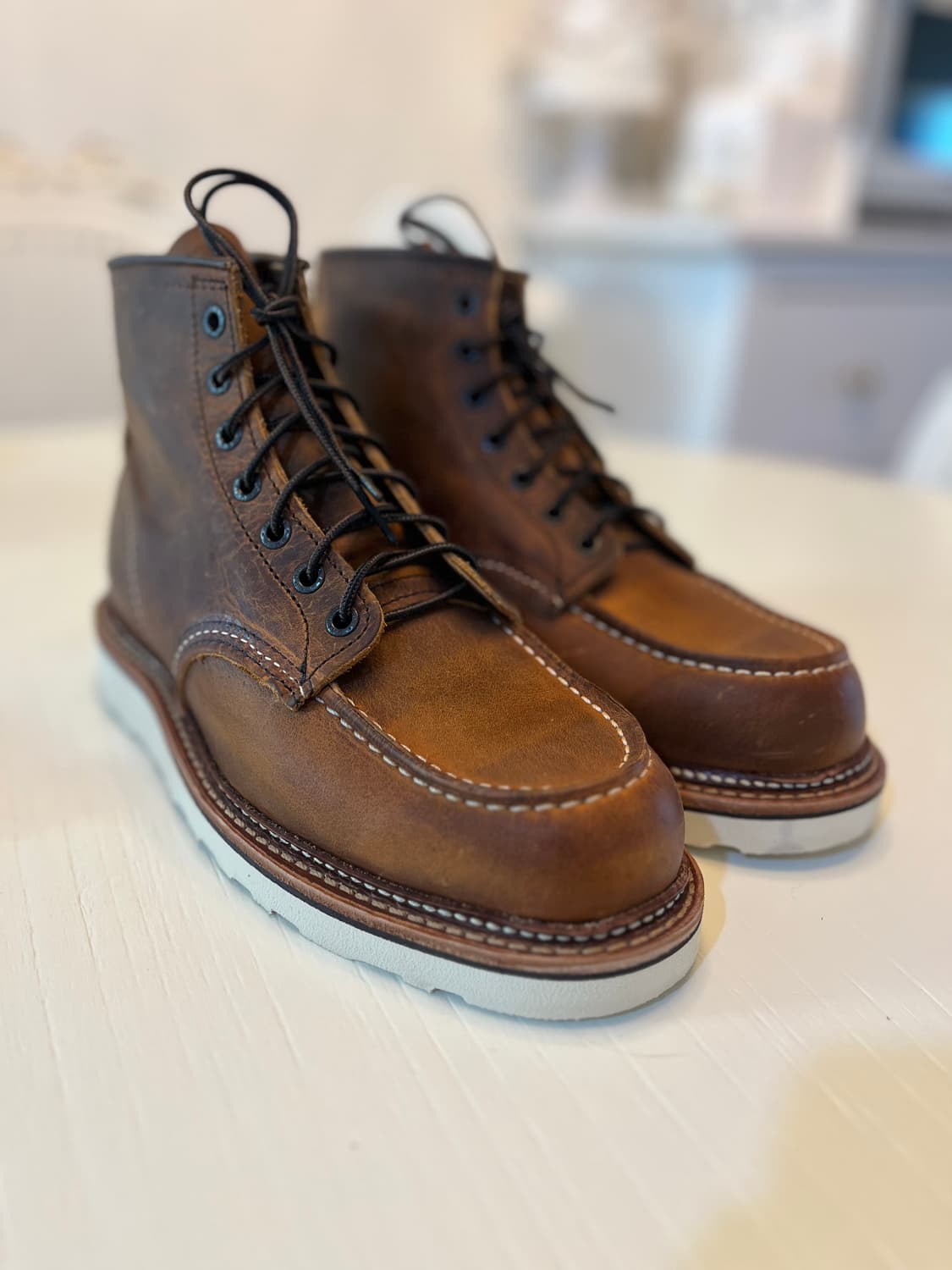 레드윙 6인치 목토 1907 - 카퍼 러프앤터프 7.5D 255mm 상품이미지1