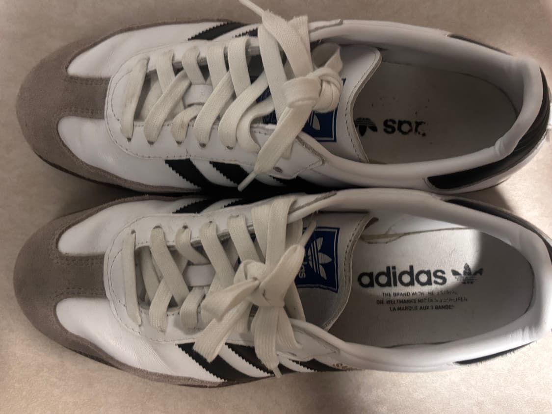 아디다스 삼바 OG 클라우드 화이트 260 상품이미지4
