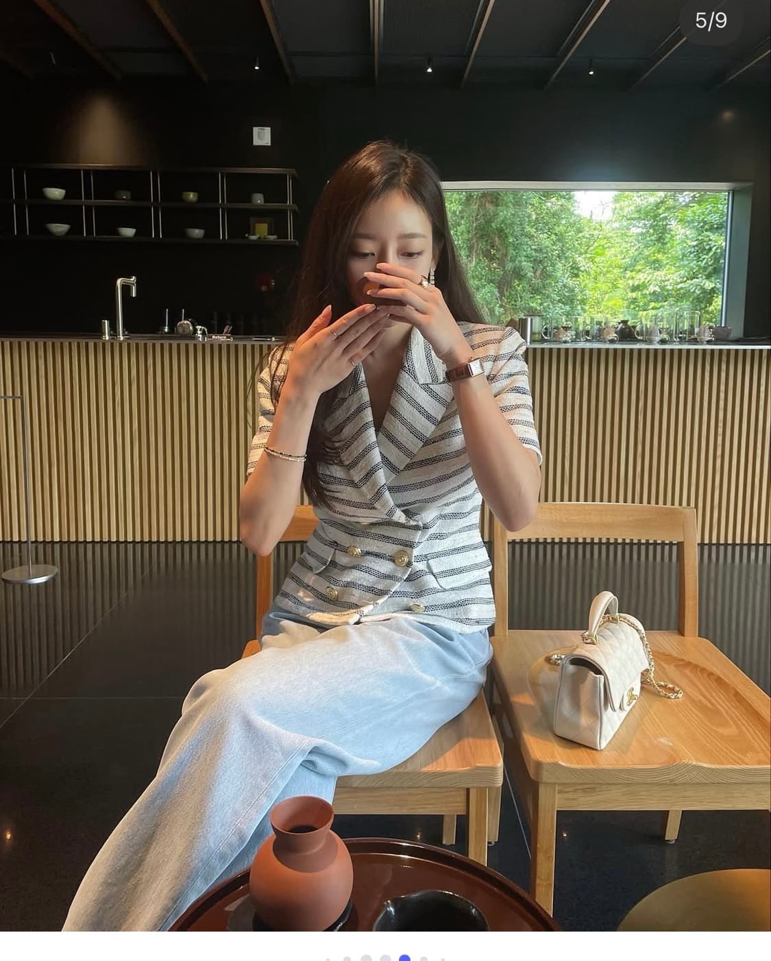 Cruise Stripe Tweed Jacket 상품이미지9