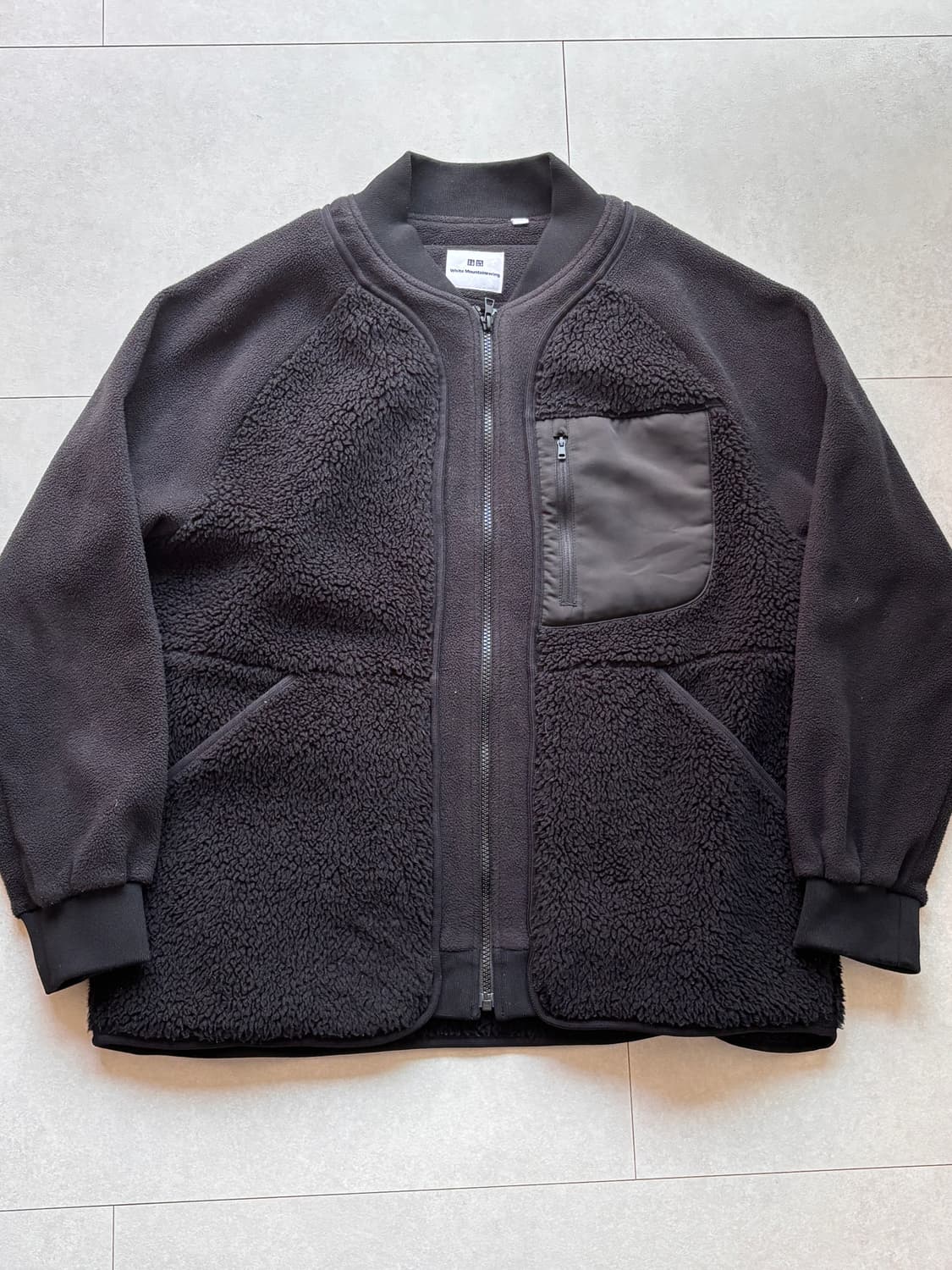 유니클로 x 화이트 마운티니어링 플리스 집업 / L 상품이미지2