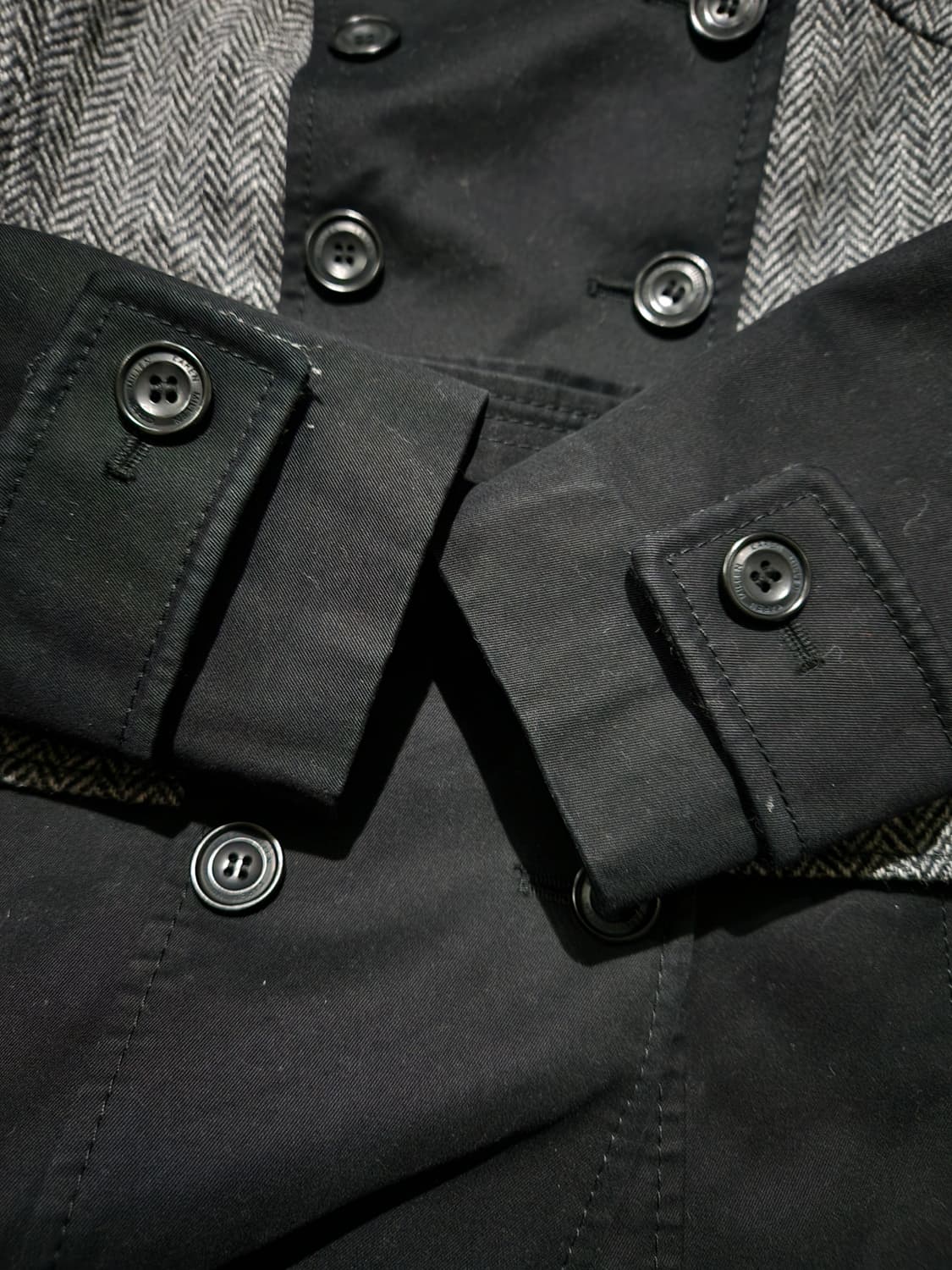 카렌 밀렌 헤링본 코트 UK8 상품이미지5