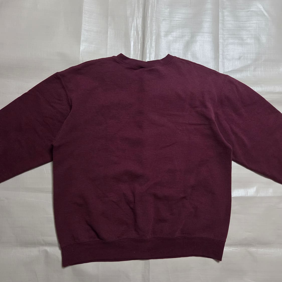 챔피온 버건디 스웻셔츠 L 상품이미지4