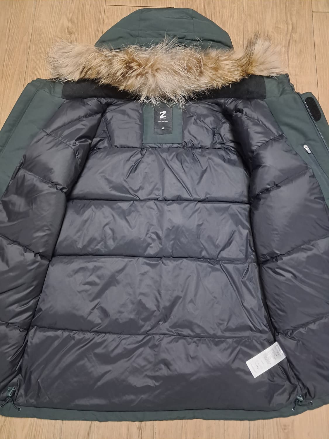 잔카 낚시 패딩 XL 상품이미지6