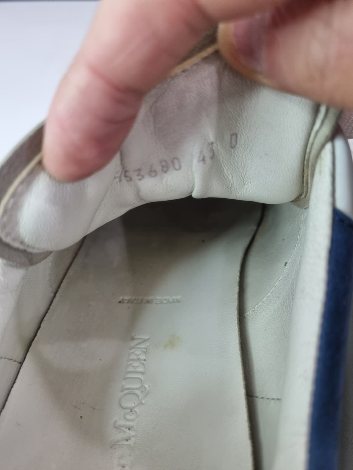 43 알렉신더맥퀸 오버솔 파리블루 상품이미지6