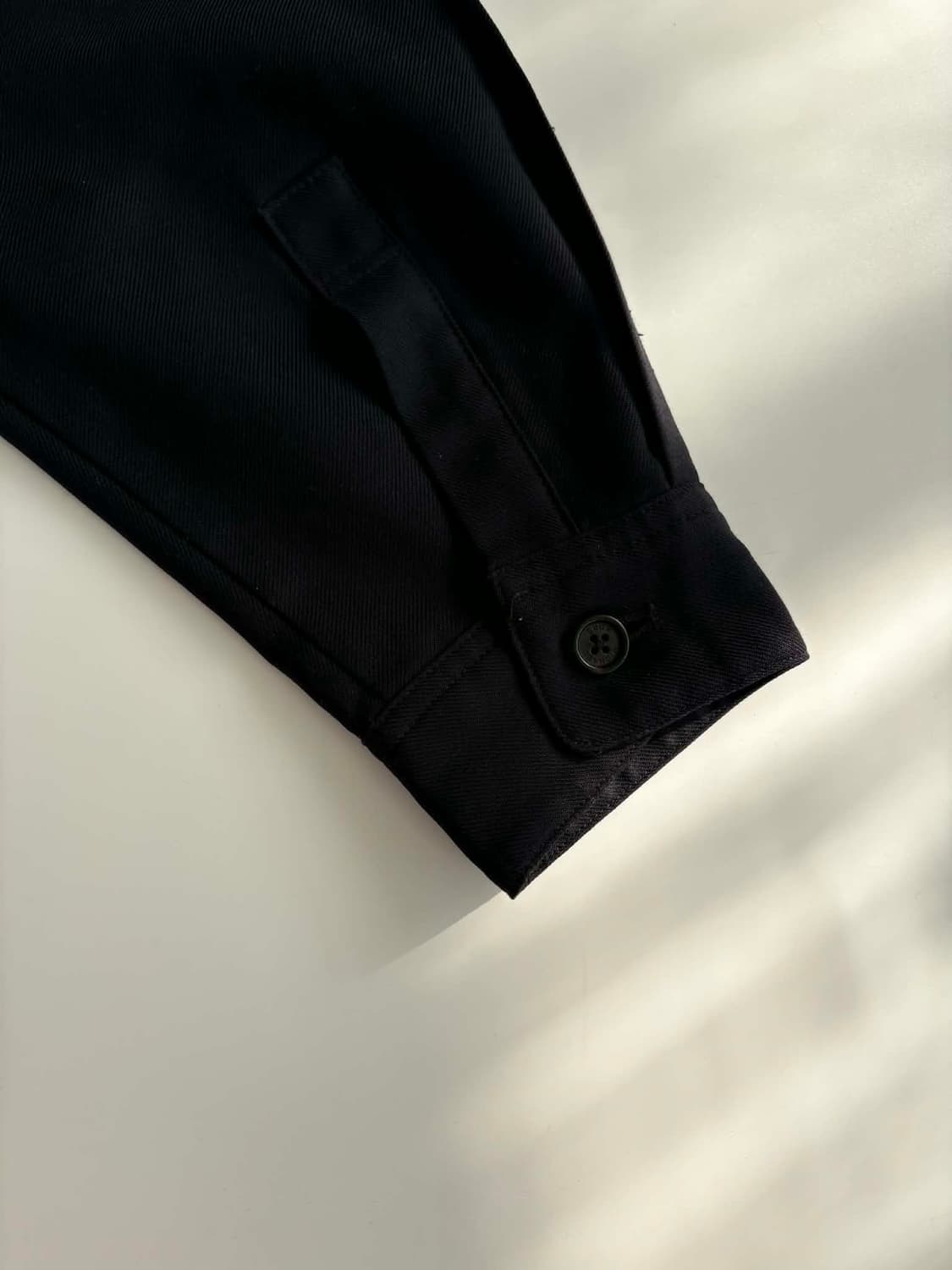 입생로랑 90s 울 스윙탑 폴리쉘 블루종 자켓 상품이미지6