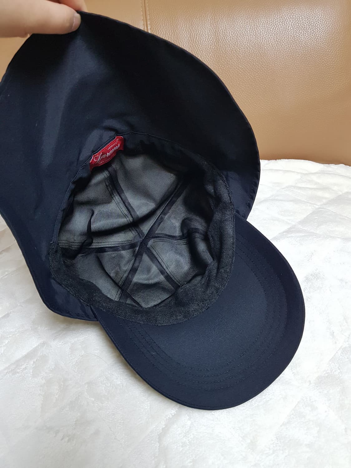 슈프림 고어텍스 선쉴드 햇 모자 블랙 24SS 상품이미지5