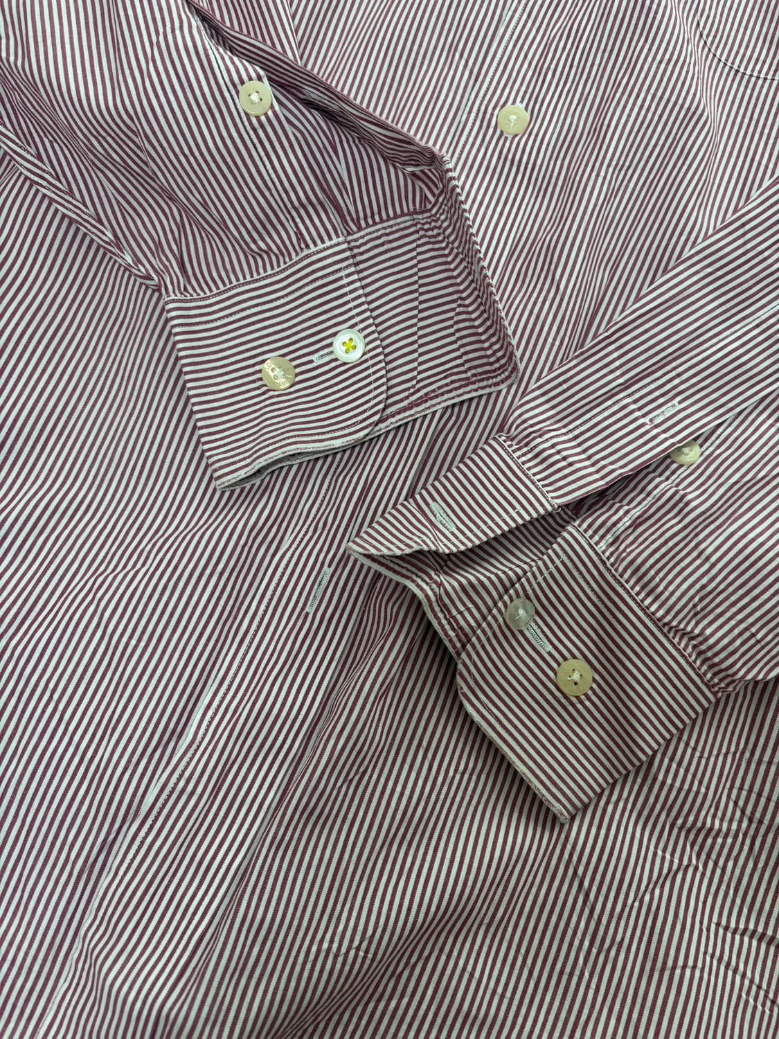 일본판 듀퐁 스트라이프 셔츠 105-110 상품이미지5