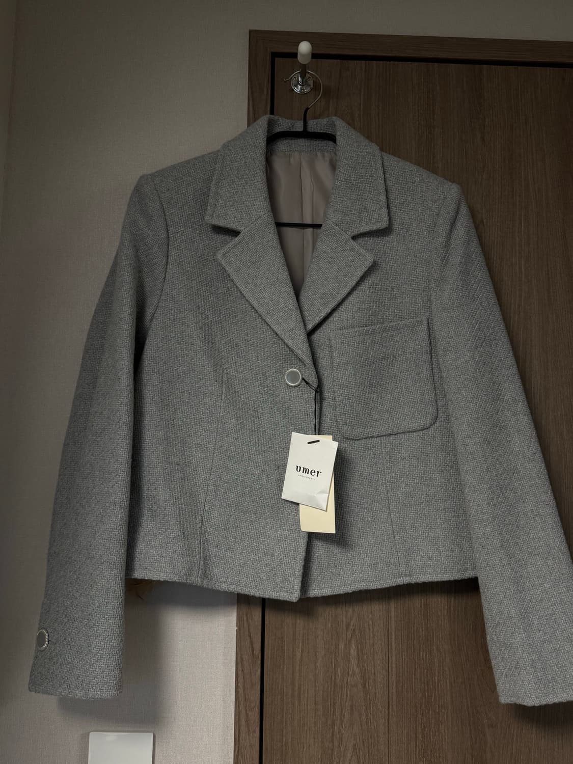 유메르 트위트자켓 상품이미지1