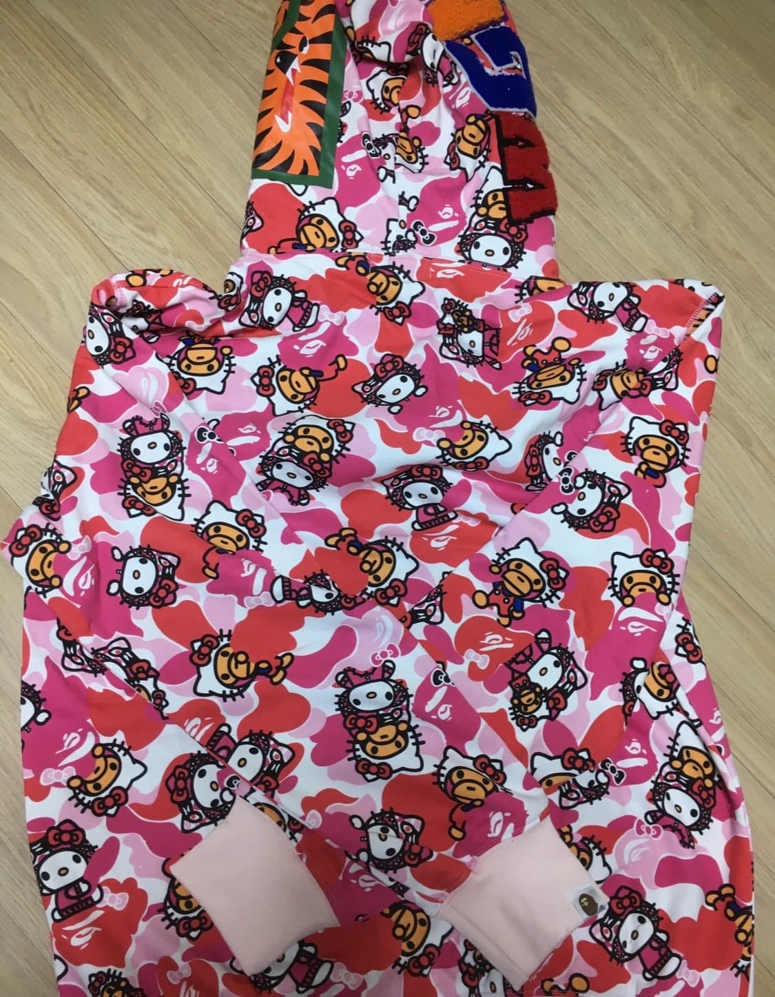 베이프 헬로키티 후드집업 XL 상품이미지2