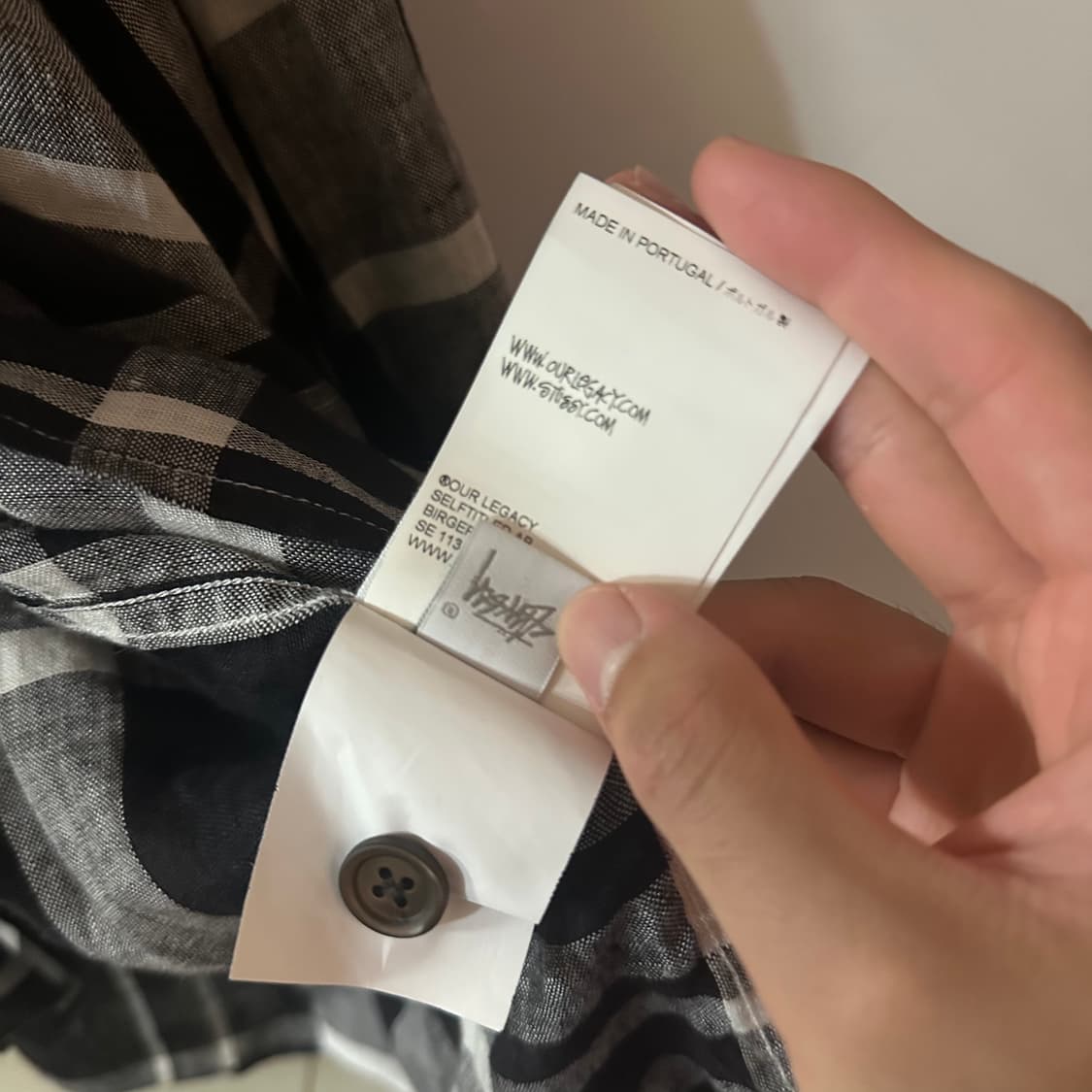 [M]스투시 아워레가시 보로우드 셔츠 새상품 상품이미지7