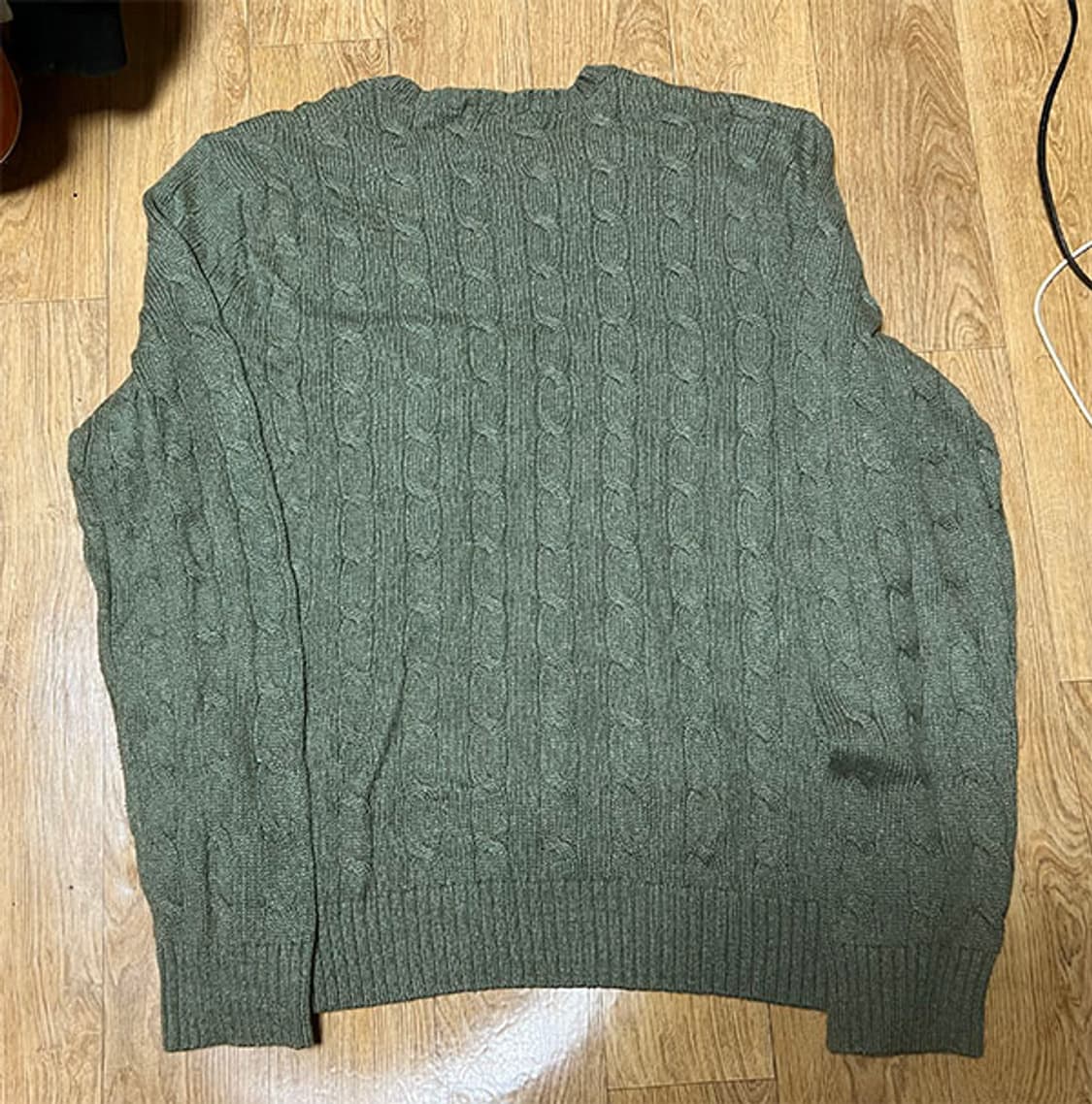 POLO 폴로 남자 꽈배기니트 기본 캐주얼 XXL 110 상품이미지2