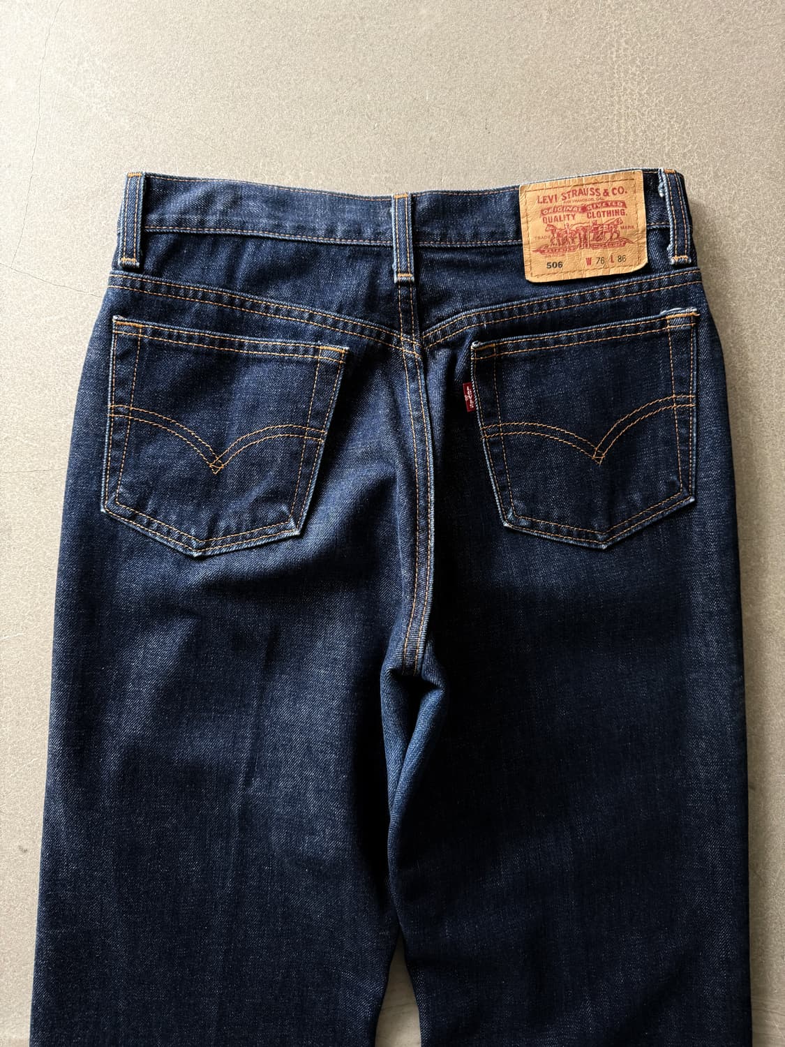 Vintage Levi's 506 Denim Pants 상품이미지6