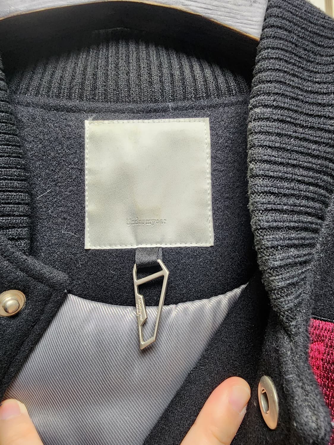 언더마이카 X SSG 랜더스 바시티 자켓 사이즈 1 상품이미지4