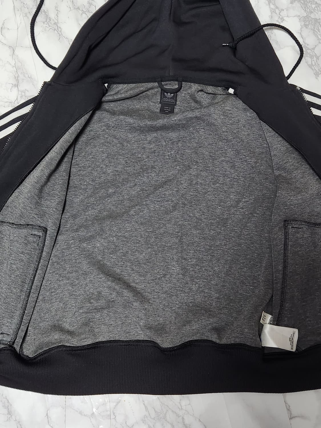 아디다스 삼선 트레이닝 져지 후드 자켓 상품이미지4