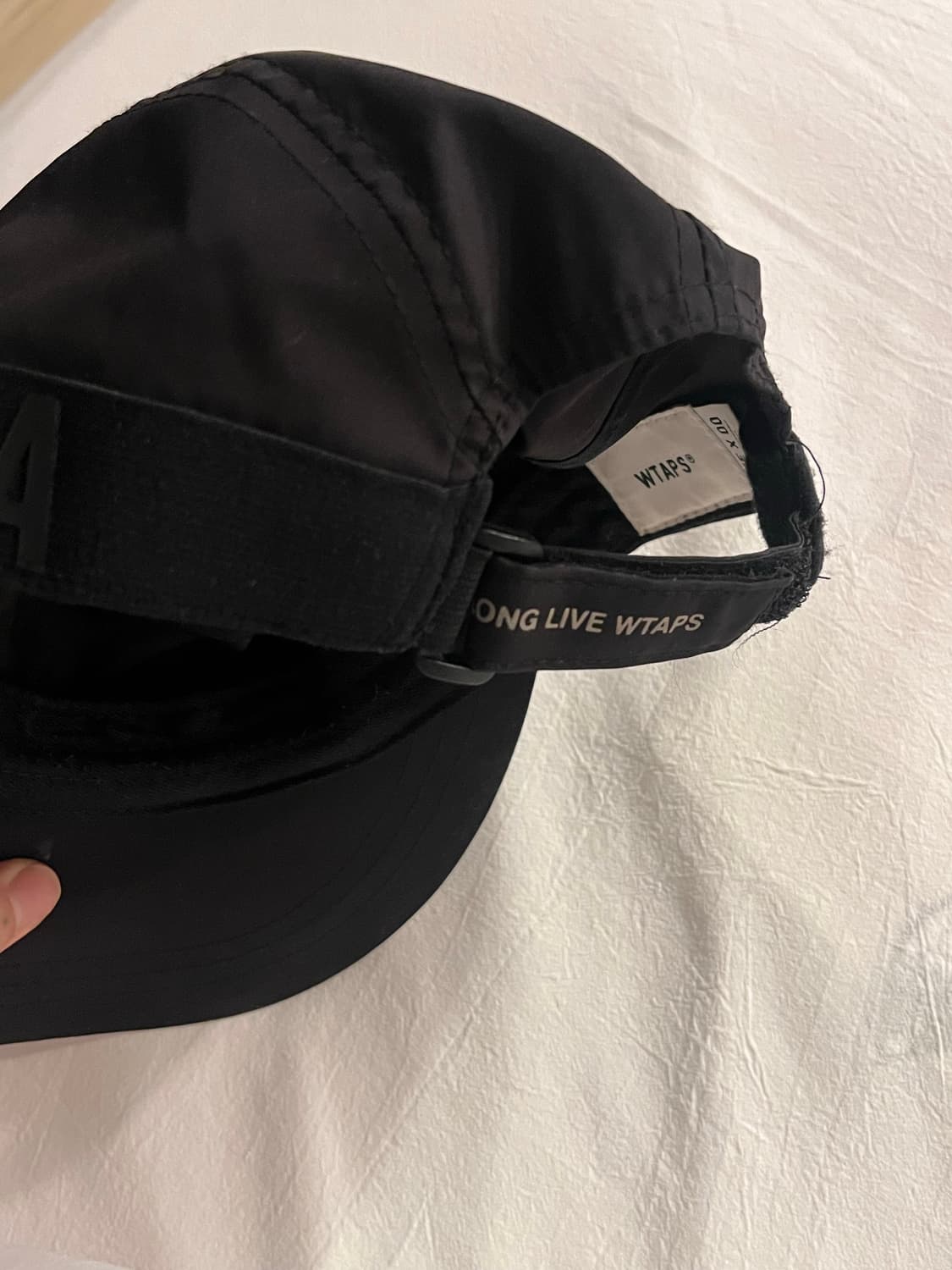 WTAPS 블랙 볼캡 상품이미지3