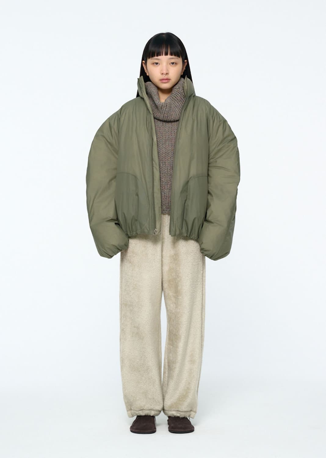 아모멘토 / 나일론 리버시블 구스다운 Nylon Reversible 상품이미지6