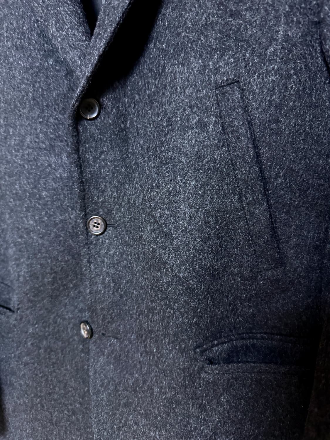 프라다 07 FW 시그니처 밀리터리 헤어리 울 블레이저 상품이미지3