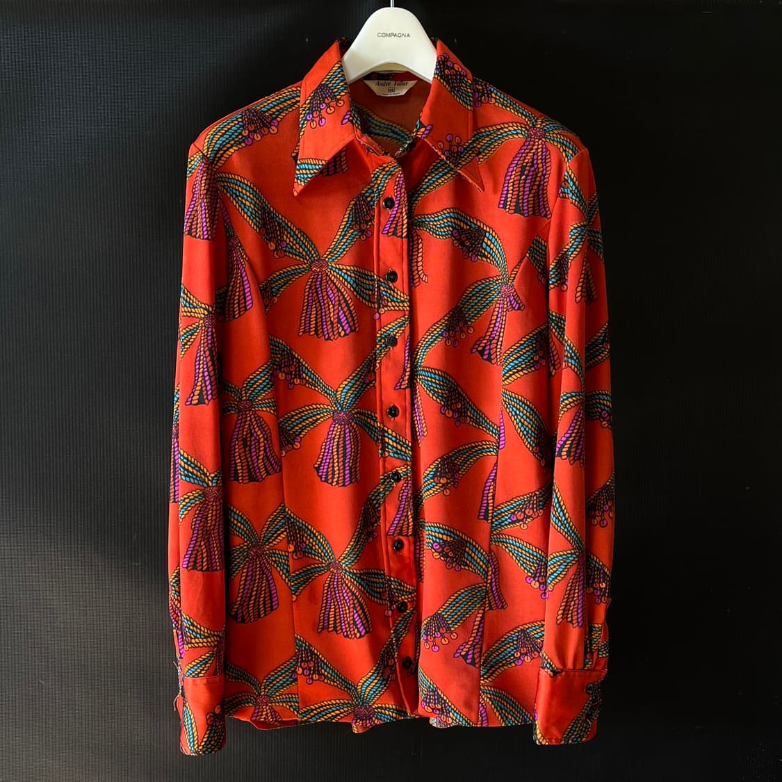 L) 70s André Faller Made in France 사이키델릭 상품이미지1