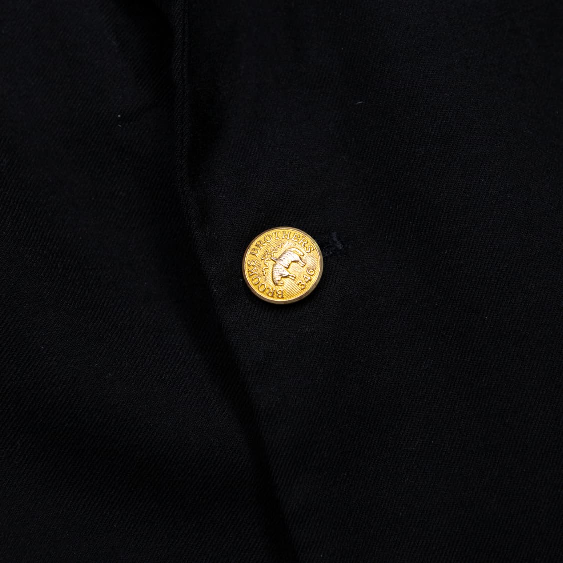 브룩스 브라더스 워터베리 버튼 금장 블레이저 블랙 상품이미지2