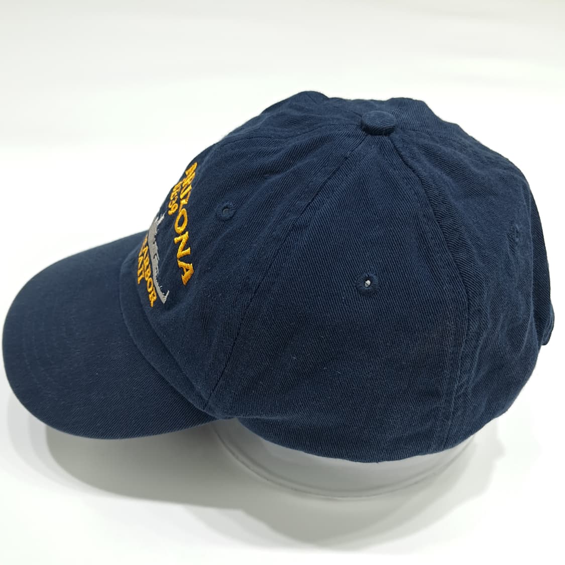 빈티지 USS Arizona 자수 네이비 볼캡 P1882 상품이미지4